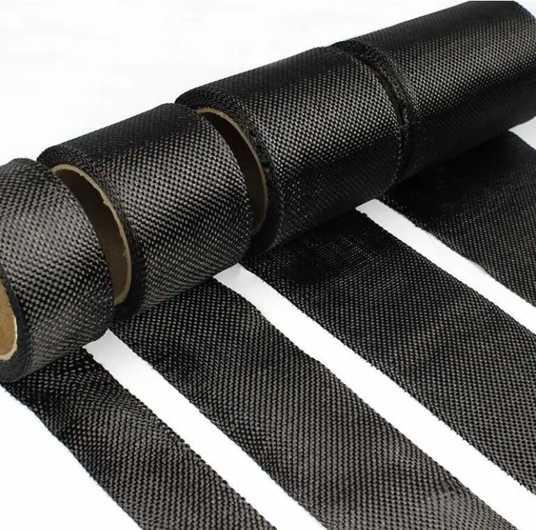 Toray T700 100% Carbon Fiber Fabric Roll Building And Construction Reinforce